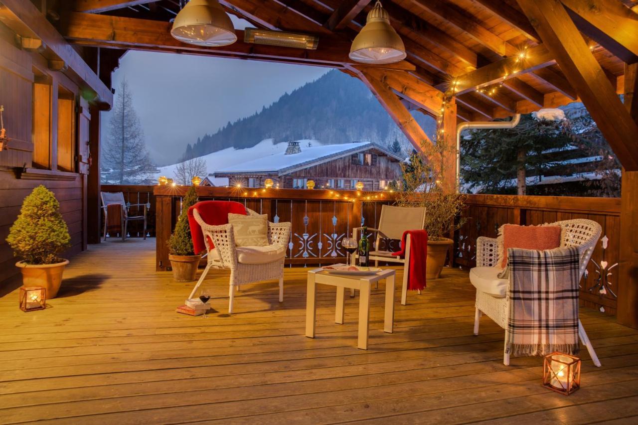 Simply Morzine - Chalet Des Montagnes Villa Luaran gambar